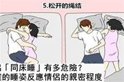 情侶「同床睡」有多危險？正確的睡姿反應情侶的親密程度