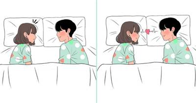 一個「不敢」睡，一個「不敢睡」？情侶第一次同床的「5種」情形：你們是哪種狀況？